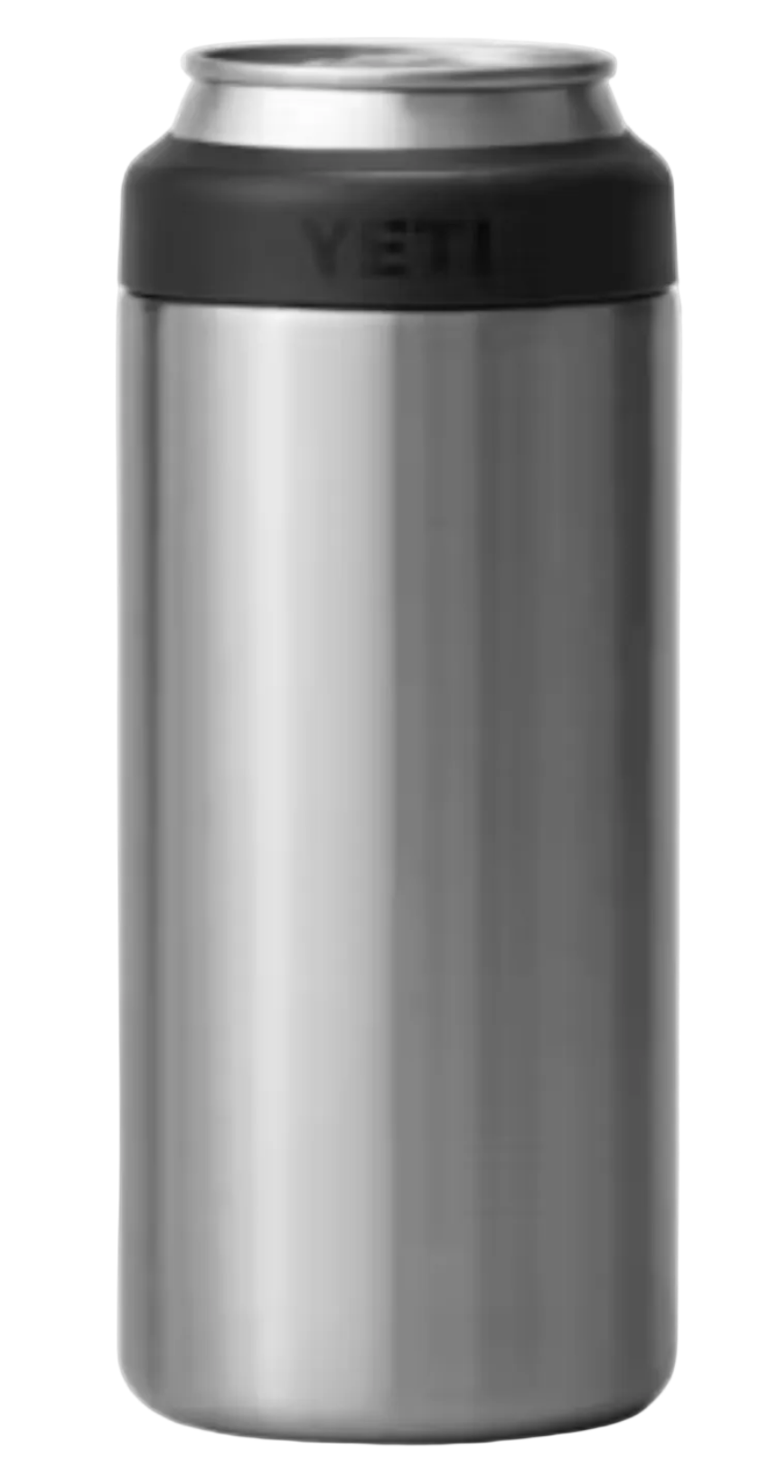 Yeti Rambler 12 oz Colster Slim Can Cooler Stainless Steel