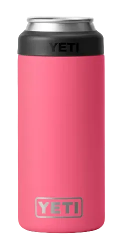 Yeti Rambler 12 oz Colster Slim Can Cooler Tropical Pink