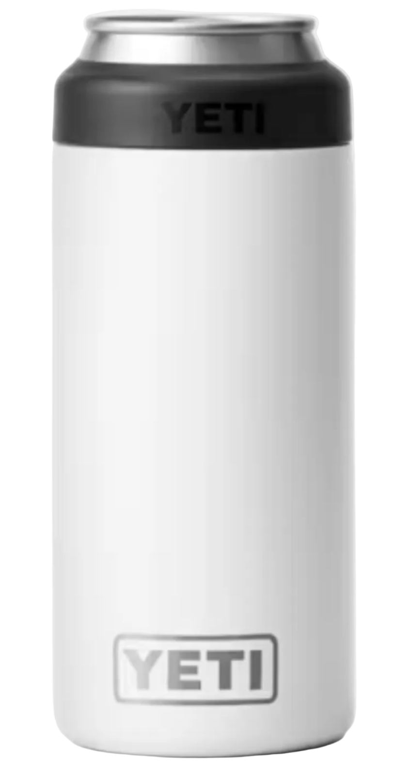 Yeti Rambler 12 oz Colster Slim Can Cooler White