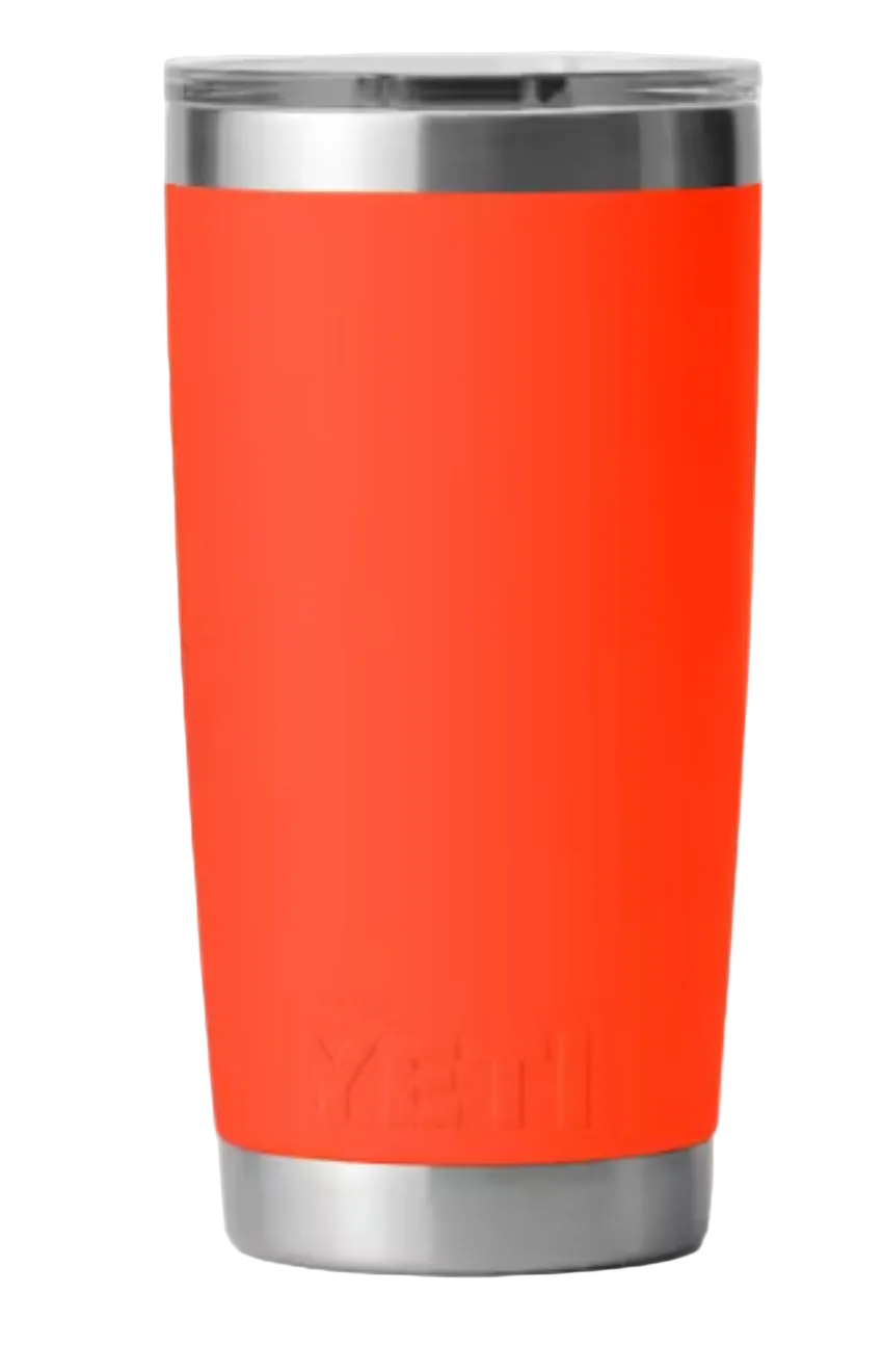 Yeti Rambler 20 oz Tumbler with MagSlider Lid Solar Flare