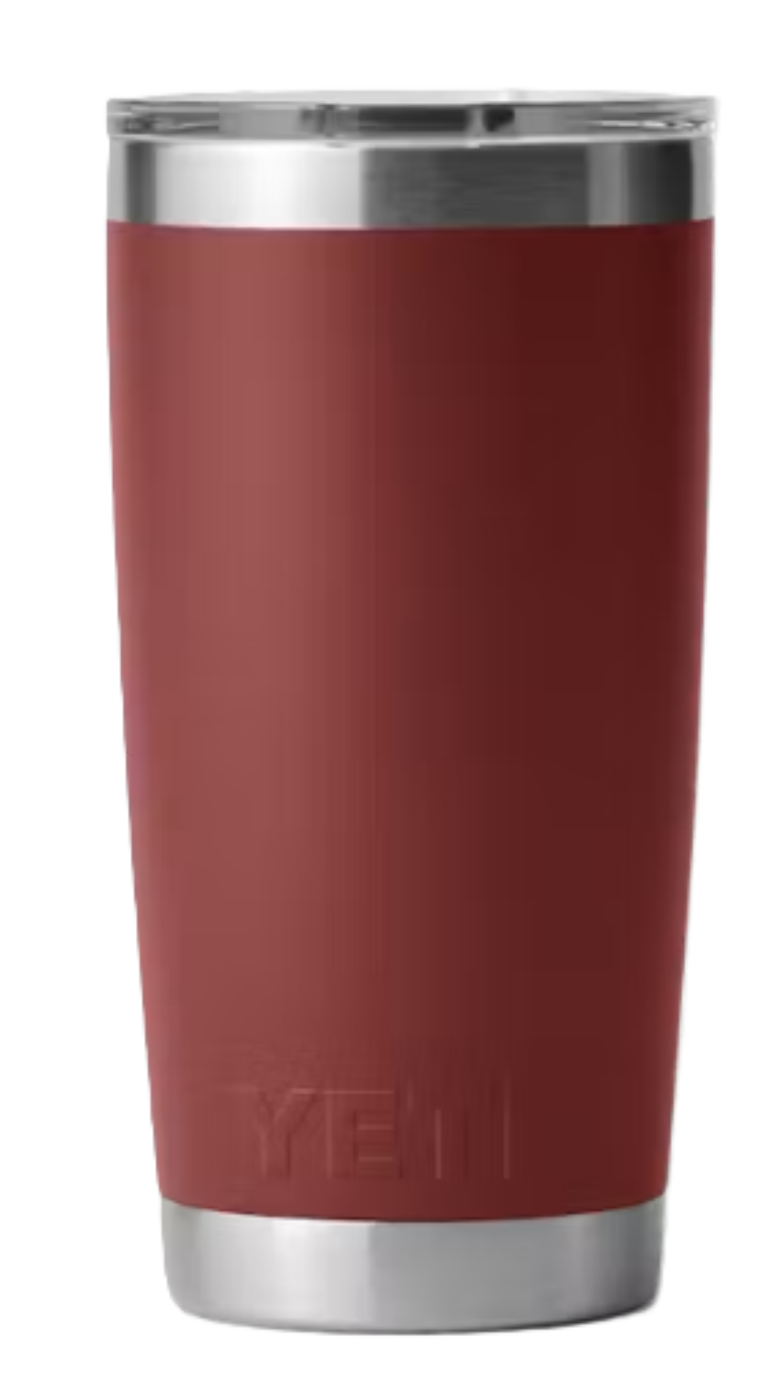Yeti Rambler 20 oz Tumbler with Magslider Lid Stag Red