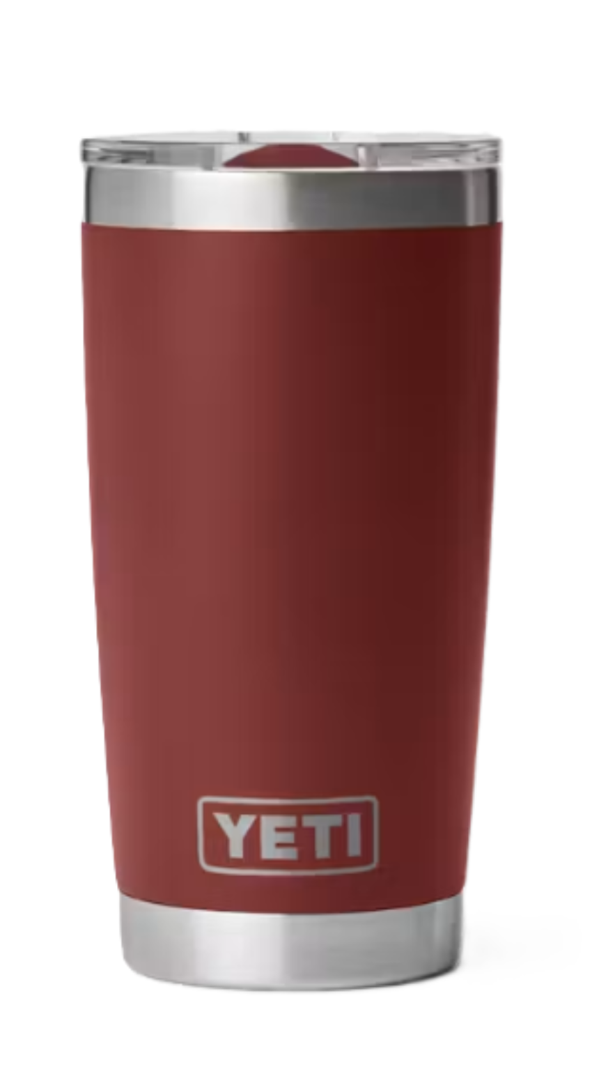 Yeti Rambler 20 oz Tumbler with Magslider Lid Stag Red