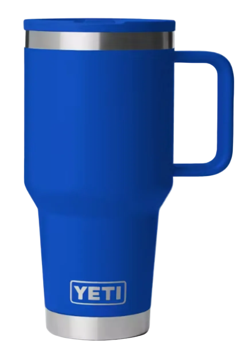 Yeti Rambler 30 oz Travel Straw Mug Royal Blue