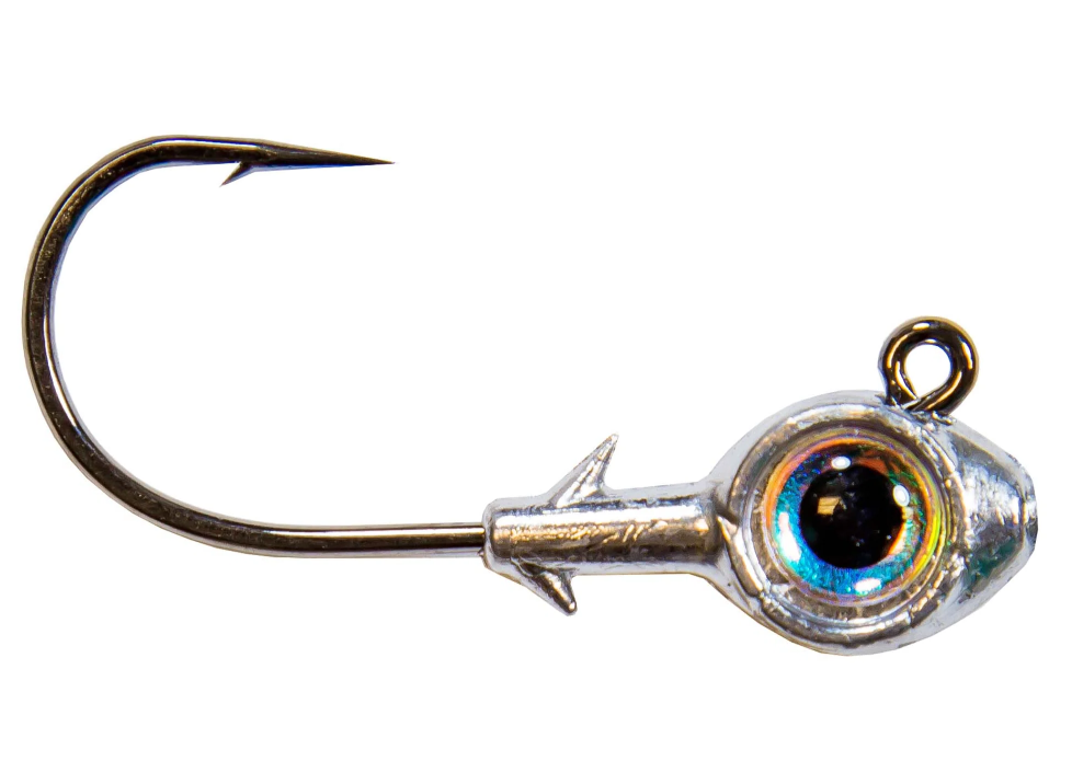 Z-Man Trout Eye Jigheads 1/4 oz 3pk Pearl