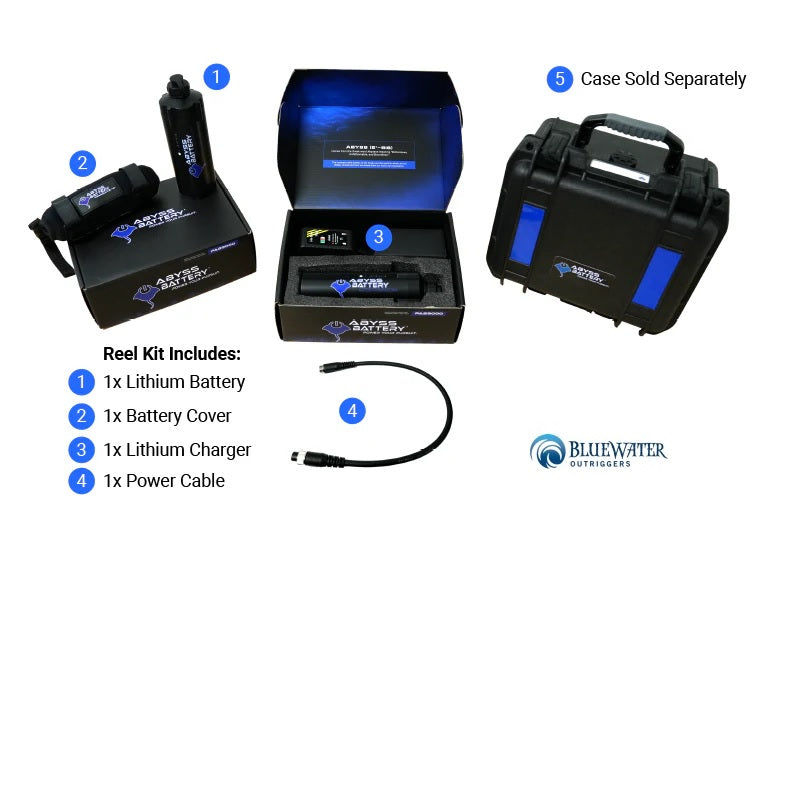 Abyss PAB-9000 Deep Drop Electric Reel Battery