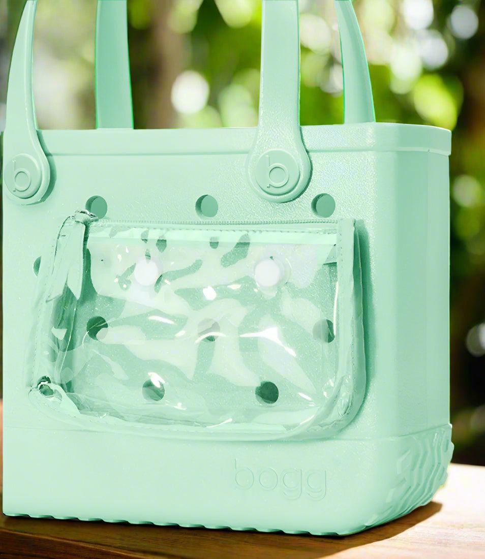 Bogg Bag Bitty Seafoam Shimmer