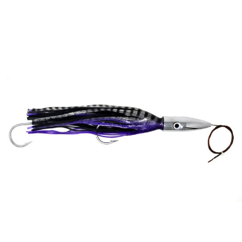 Seaworx Trolling Lure Jetted Big Head Purple/Black