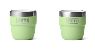 Yeti Rambler 4 oz. Stackable Cups 2PK Key Lime