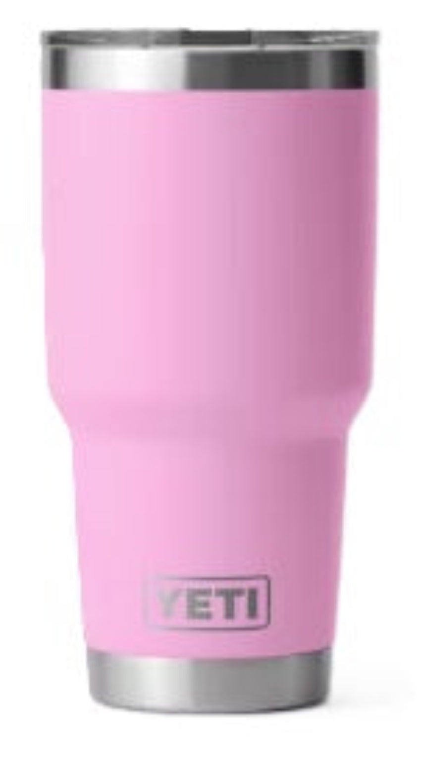 Yeti Rambler 30oz Tumbler With Magslider Lid (Power Pink)