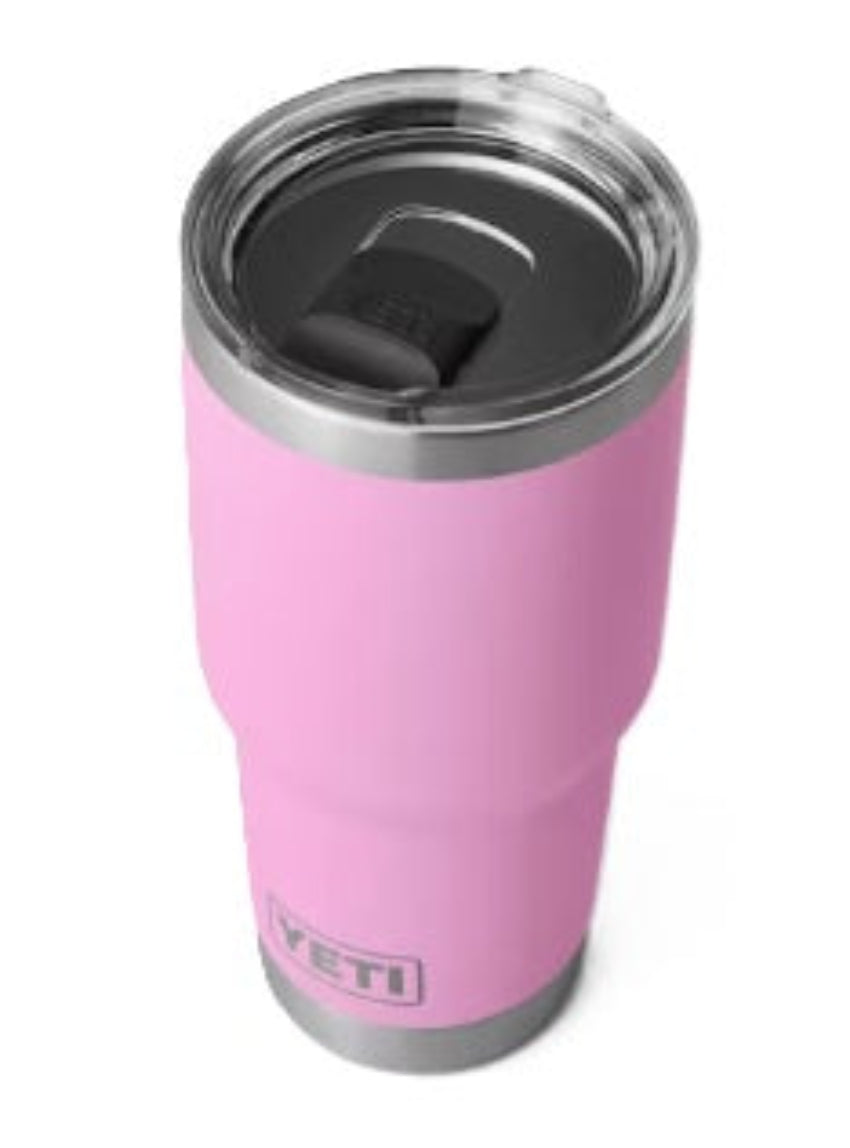 Yeti Rambler 30oz Tumbler With Magslider Lid (Power Pink)
