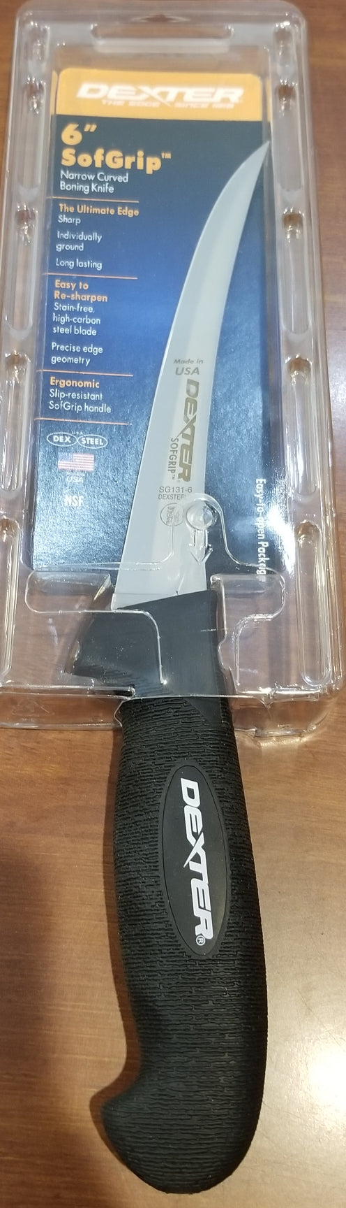 Dexter 6" Sofgrip Curved Boning Knife SG131-6PCP