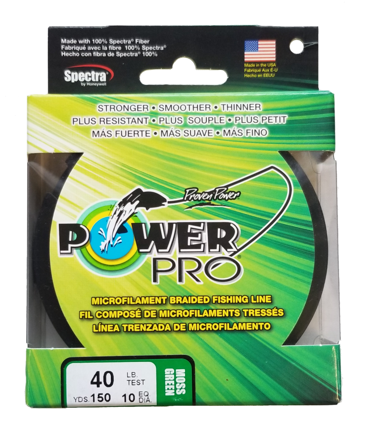 40 pound braided fishing line Power Pro Spectra Braided Fishing Line 40lb / Green