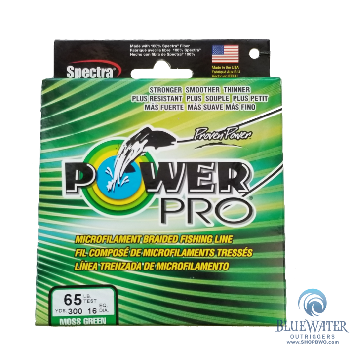Power Pro Moss Green 65 lb 300 yds Braided Fishing Line