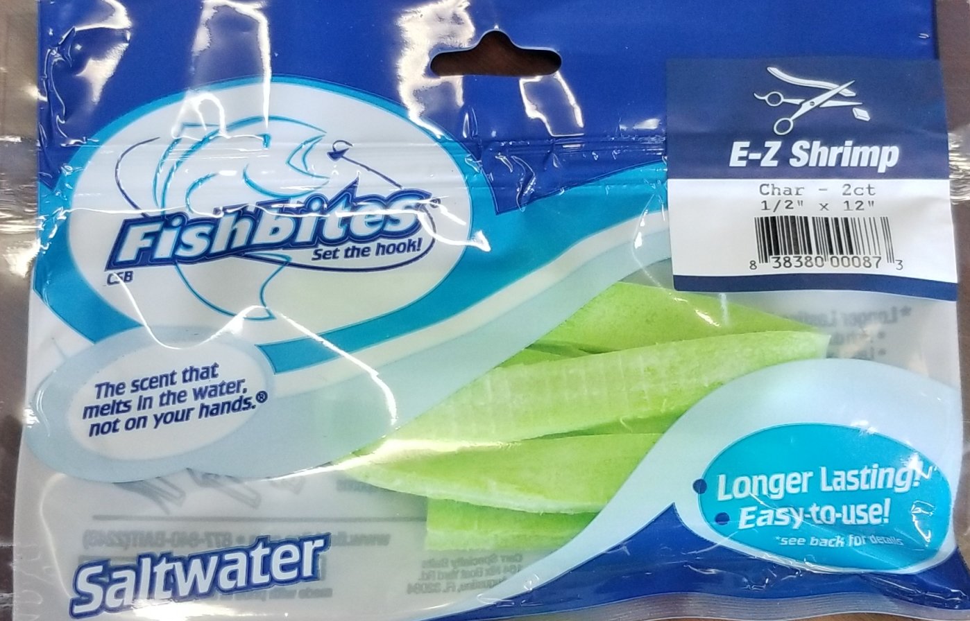 Fishbites E-Z Shrimp Chartreuse