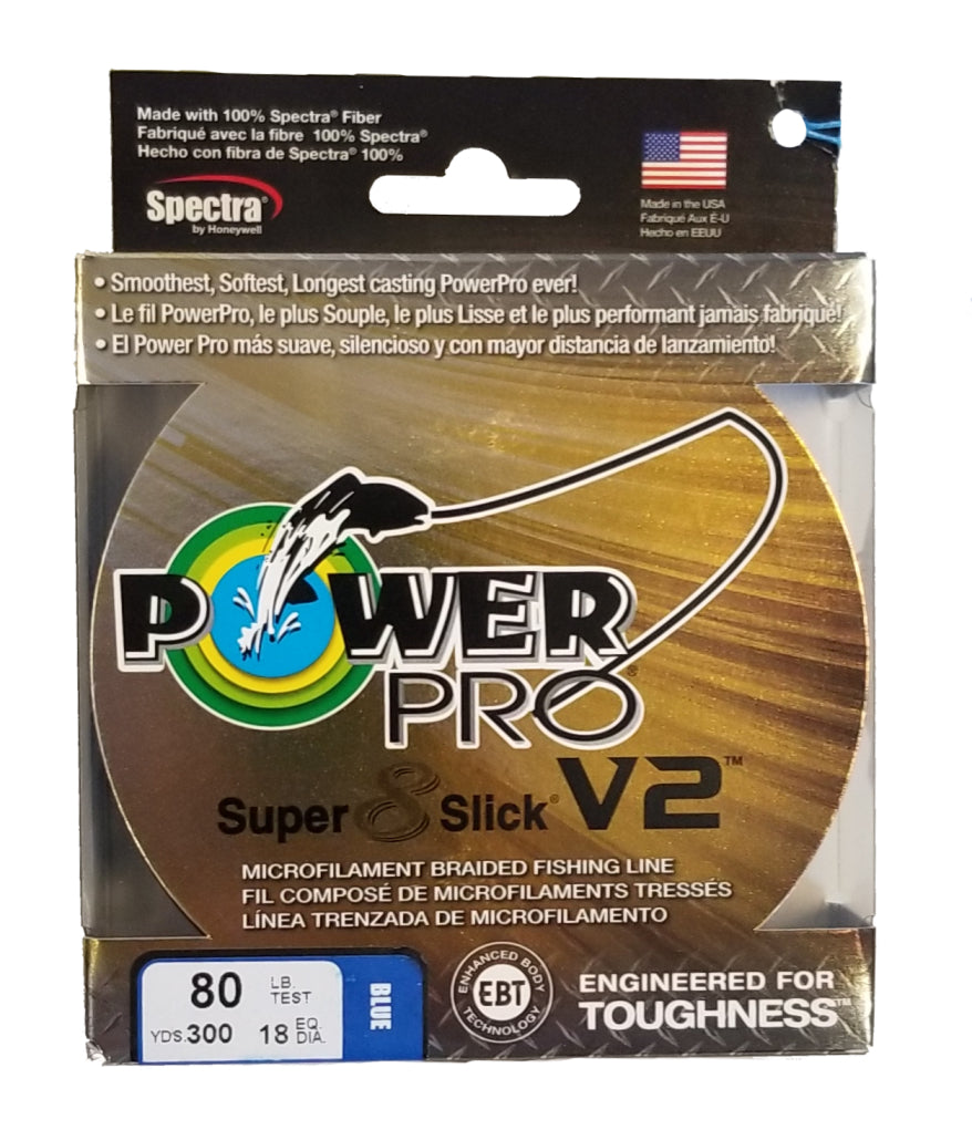 Power Pro Super Slick V2 Braided Line Power Pro Super Slick V2 Braided Line