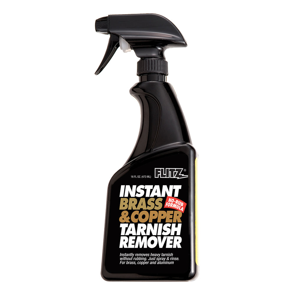 Flitz Instant Brass Copper Tarnish Remover 16 oz Spray BC 01806