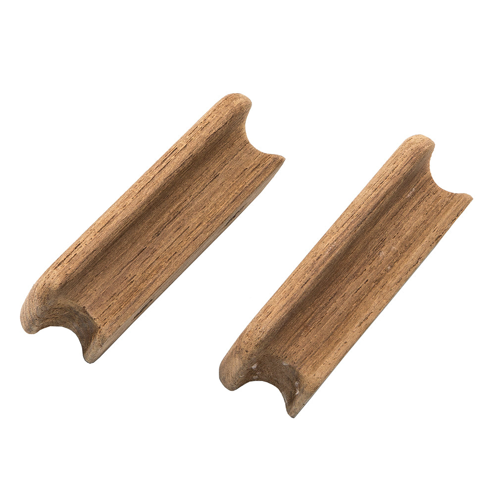 Teak Rectangular Drawer Knob