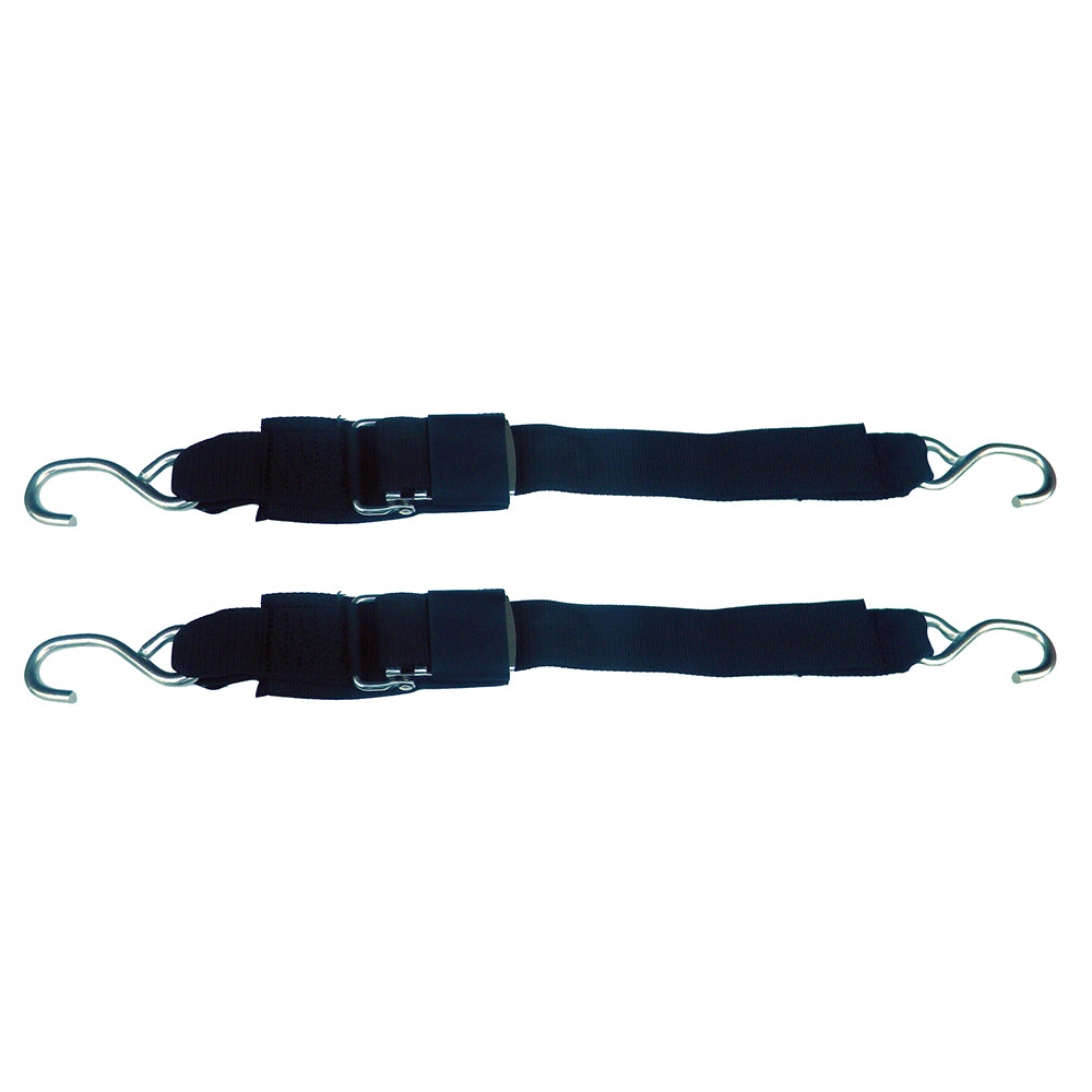 Rod Saver Stainless Steel Quick Release Transom TieDown 2 x 4 Pair