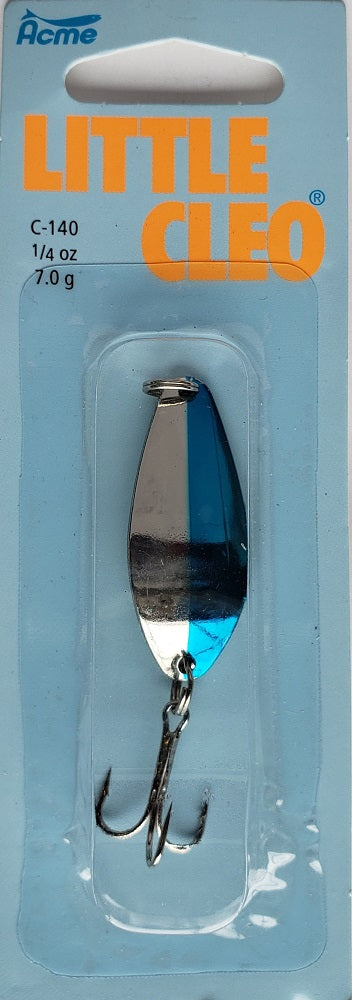 Acme Little Cleo Spoons 1/4oz Blue/Silver