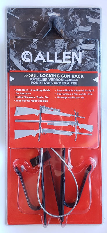 Allen 3-Gun Locking Gun Rack