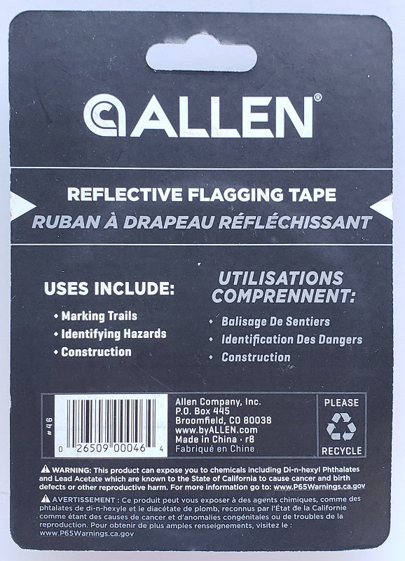 Allen Reflective Flagging Tape