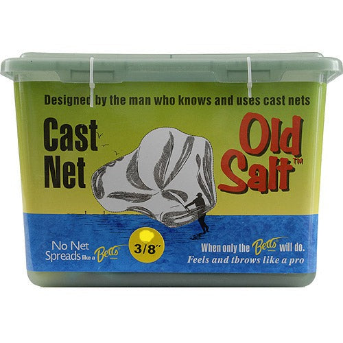 Betts Old Salt Cast Net Mono Mesh Box - 8ft