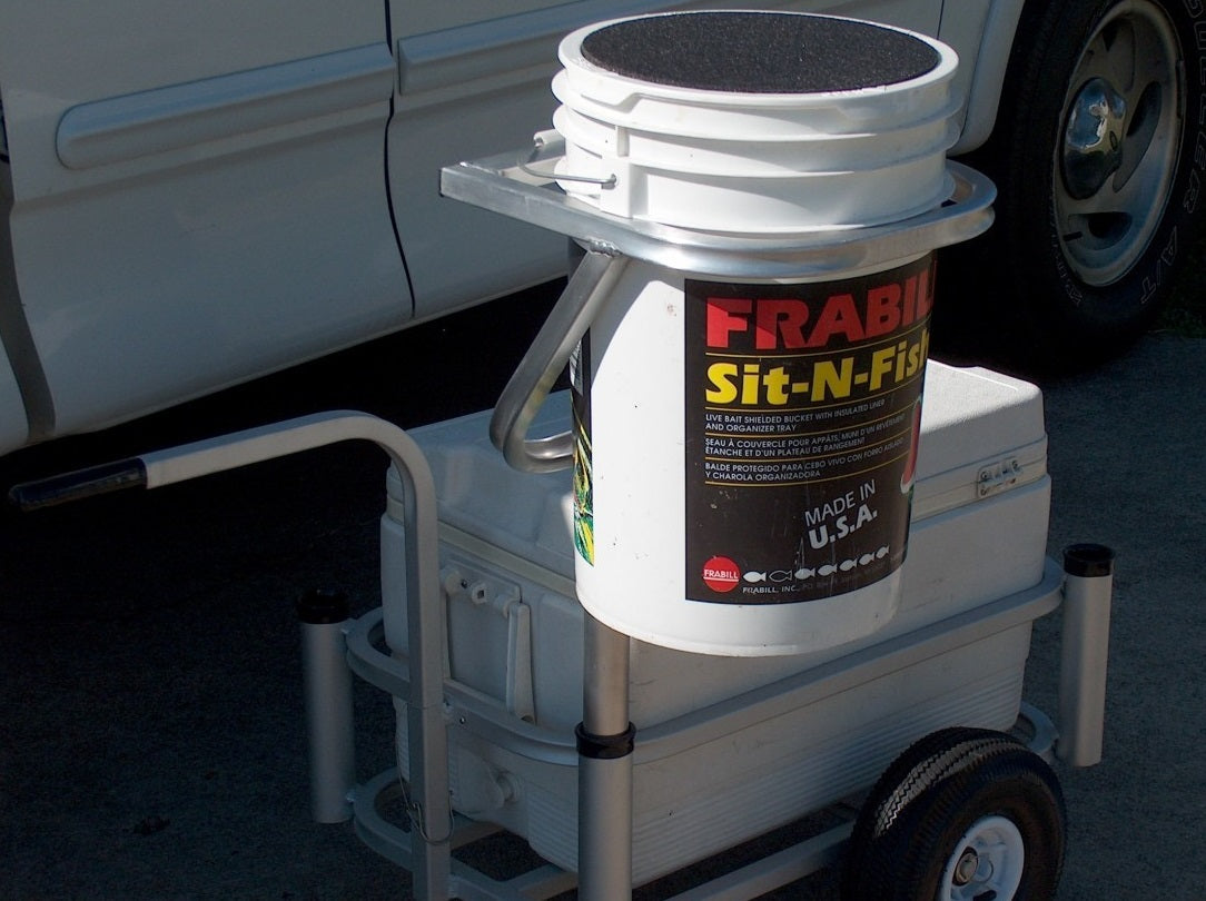 Fish-N-Mate 549 Bucket Holder Fits Cart Rod Holder
