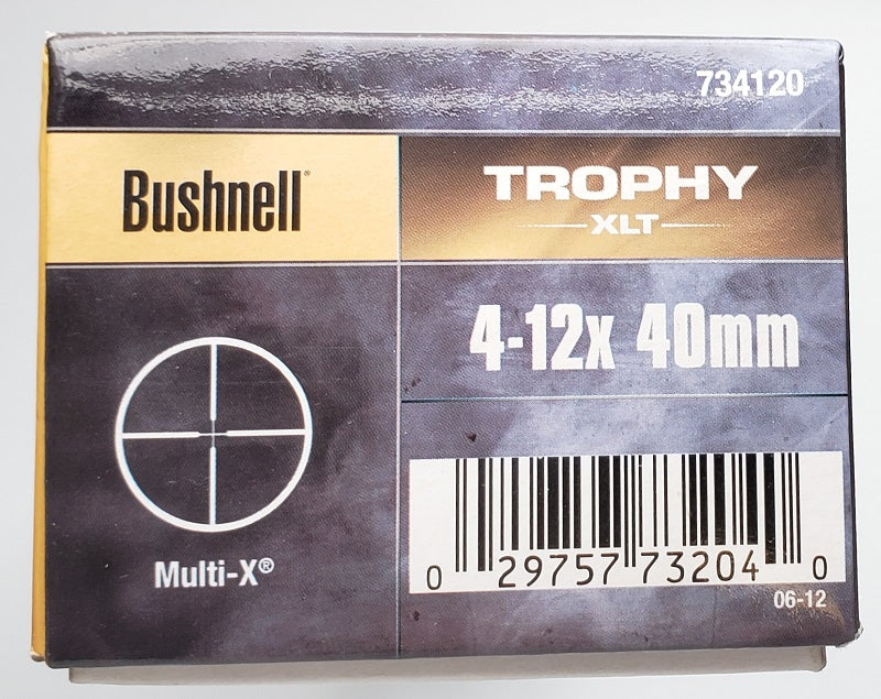 Bushnell Trophy XLT 4-12x 40mm Rifle Scope 734120