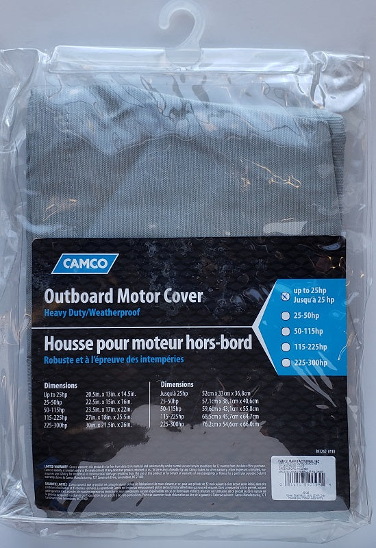 Camco Outboard Motor Cover for Up to 25HP