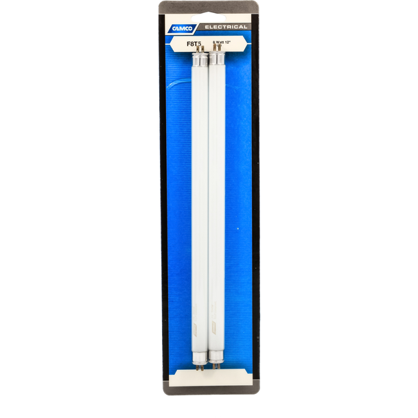 Camco Replacement Bulb F8T5Cw Fluorescent 2-Pack 54880