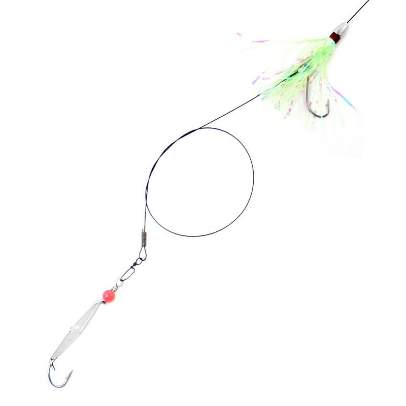 Clarkspoon Duster Mackerel Rig Chartreuse