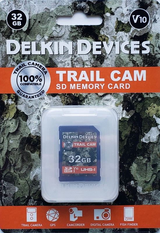 Delkin Devices Trail Cam SD 32GB Memory Card