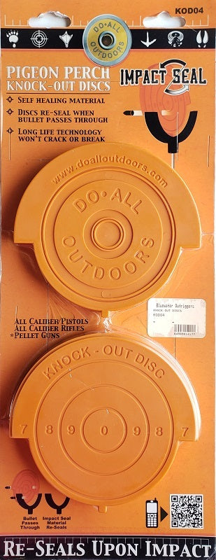 Do-All Outdoors Impact Seal Pigeon Perch Knock-Out Discs KOD04