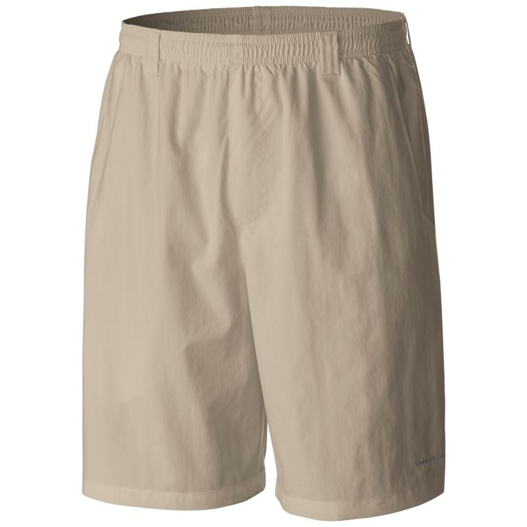 Columbia Men's Super Backcast Water Shorts - Dark Pool Seersucker, 100% Nylon, Medium, 6-Inch Inseam