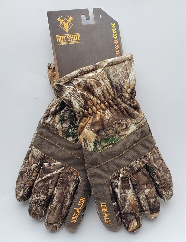 Hot Shot Men's Realtree Edge Gloves 0E-206C-L