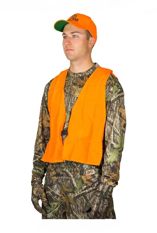 Hunter's Specialties Blaze Orange Safety Vest Small 02001