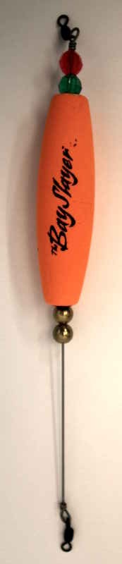 Comal Bay Slayer Cigar Rattle Float 3" Orange
