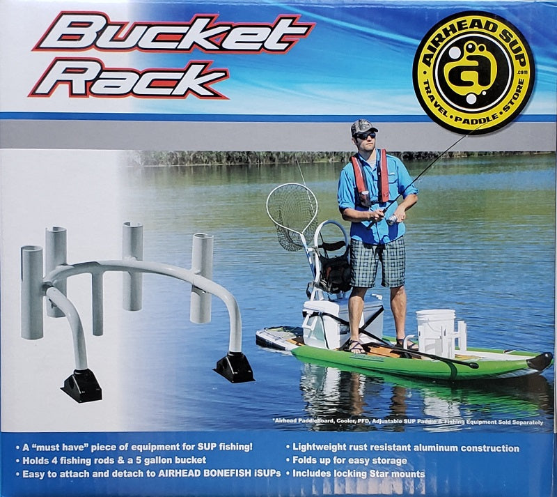 AIRHEAD Sup AHSUP-A027 iSUP Bucket Rack w/4 Rod Holders