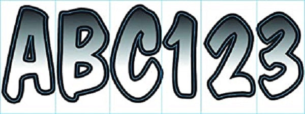 Marpac 3" Number and Letter Kit