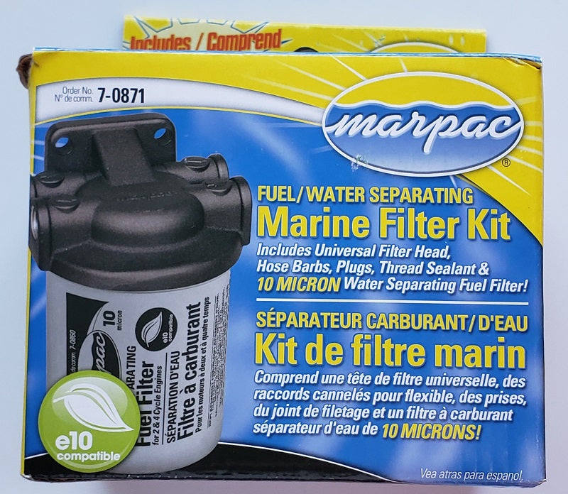 Marpac Fuel/Water Separating Marine Filter Kit 7-0871