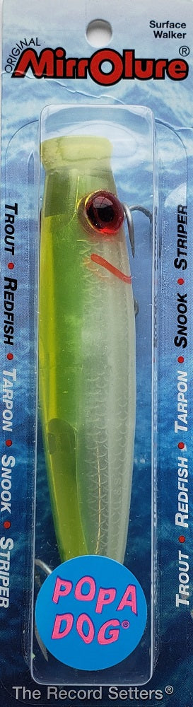 MirrOlure Popa Dog Surface Walker 87MR-CFPR