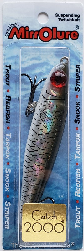 MirrOlure Catch 2000 Suspending Twitchbait S20MR-18