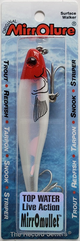 MirrOlure MirrOmullet Top Water Live Action Lure 16MR-11