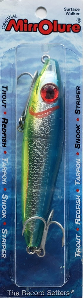 MirrOlure Surface Walker Top Dog Jr. 84MR-CHBL