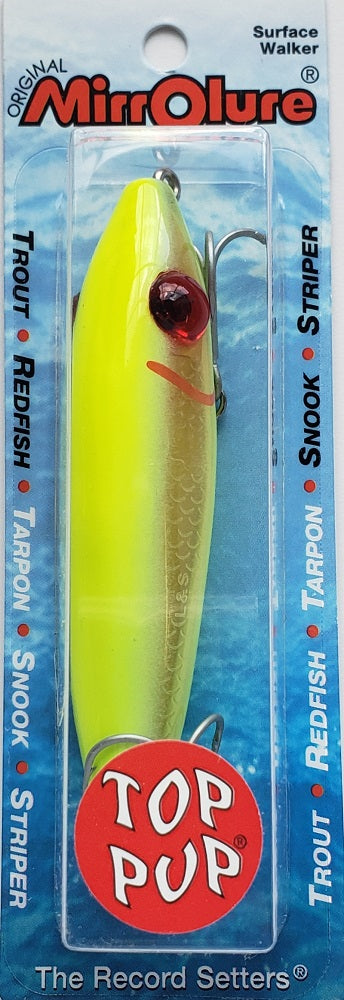 MirrOlure Top Pup Surface Walker 74MR-CH