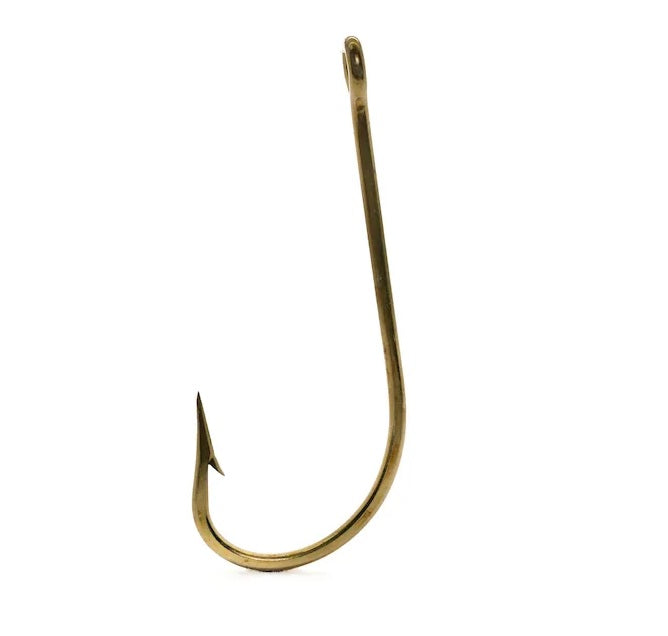 Mustad O'Shaugnessy Hook Bronze 14/0 1pk