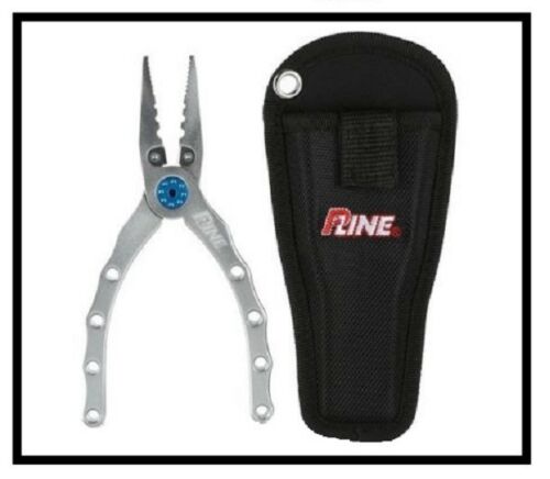 P-Line 6.5" Aluminum Fishing Pliers With Holster Silver PAP65-SBD