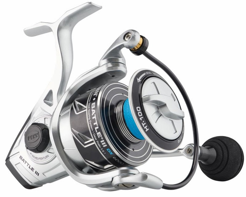 penn battle iii 6000 spinning reel Penn Battle III 6000DX Spinning Reel BTLlll6000DX