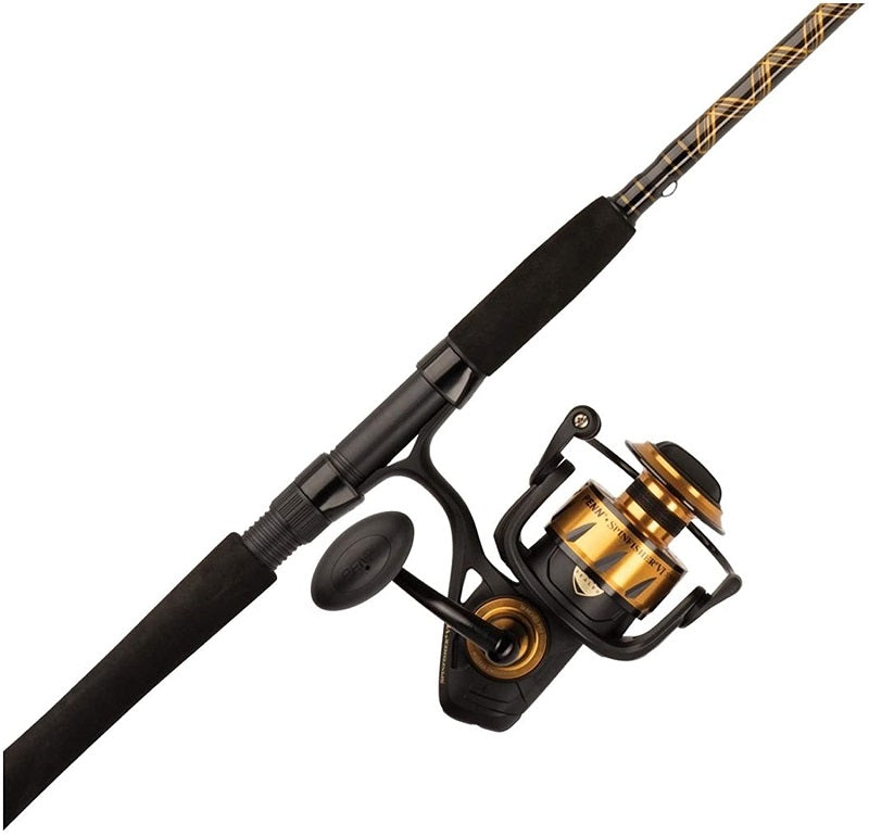penn 5500 spinning reel Penn Spinfisher VI 5500 Spinning Reel and Rod Combo SSVI5500802MH