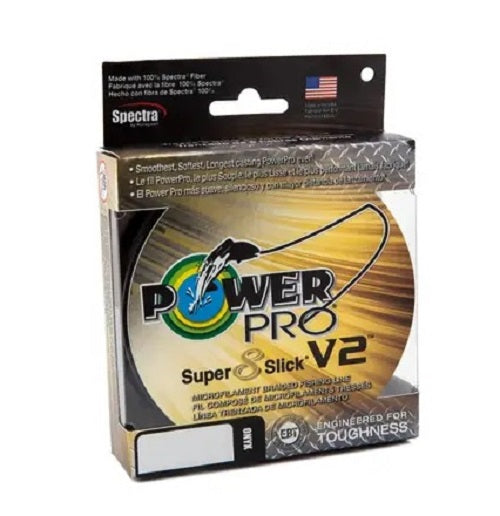 Power Pro Super Slick V2 Onyx 15 lb 300 Yards